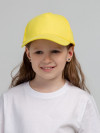 Бейсболка детская Standard Kids, желтая, арт. 16220.80 фото 5 — Бизнес Презент