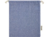 Средняя подарочная сумка Pheebs объемом 1,5 л из хлопка плотностью 150 г/м², переработанного по стандарту GRS, синий, арт. 12067150 фото 3 — Бизнес Презент