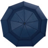 Складной зонт Dome Double с двойным куполом, темно-синий, арт. 17193.40 фото 2 — Бизнес Презент