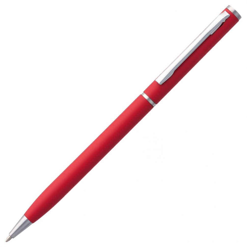 Ручка шариковая Hotel Chrome, ver.2, матовая красная, арт. 7078.50 фото 1 — Бизнес Презент