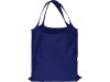 Складная сумка Reviver из переработанного пластика, синий, арт. 952022 фото 2 — Бизнес Презент