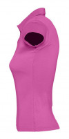 Рубашка поло женская без пуговиц Pretty 220, ярко-розовая, арт. 1835.561 фото 3 — Бизнес Презент