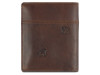 Бумажник Mano Don Leon, натуральная кожа в коричневом цвете, 9,7 х 11,7 см, арт. 191920441 фото 2 — Бизнес Презент