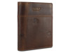 Бумажник Mano Don Leon, натуральная кожа в коричневом цвете, 9,7 х 11,7 см, арт. 191920441 фото 3 — Бизнес Презент