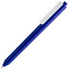 Ручка шариковая Pigra P03 Mat, темно-синяя с белым, арт. 11583.46 фото 1 — Бизнес Презент