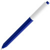 Ручка шариковая Pigra P03 Mat, темно-синяя с белым, арт. 11583.46 фото 2 — Бизнес Презент