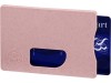Чехол для карт RFID Straw, розовый, арт. 13510102 фото 1 — Бизнес Презент