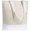 Сумка для покупок на молнии Shopaholic Zip, неокрашенная с белым, арт. 11683.61 фото 1 — Бизнес Презент