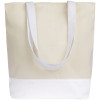 Сумка для покупок на молнии Shopaholic Zip, неокрашенная с белым, арт. 11683.61 фото 2 — Бизнес Презент
