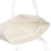 Сумка для покупок на молнии Shopaholic Zip, неокрашенная с белым, арт. 11683.61 фото 4 — Бизнес Презент