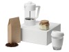 Подарочный набор с кофе, кружкой и френч-прессом Бодрое утро, белый, арт. 700417.06 фото 1 — Бизнес Презент