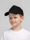 Бейсболка детская Standard Kids, черная, арт. 16220.30 фото 8 — Бизнес Презент