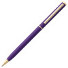 Ручка шариковая Hotel Gold, ver.2, матовая фиолетовая, арт. 7079.70 фото 2 — Бизнес Презент