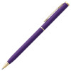 Ручка шариковая Hotel Gold, ver.2, матовая фиолетовая, арт. 7079.70 фото 3 — Бизнес Презент