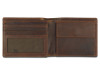 Бумажник Mano Don Leon, натуральная кожа в коричневом цвете, 12 х 9,5 см, арт. 191920341 фото 4 — Бизнес Презент