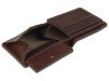 Бумажник Mano Don Leon, натуральная кожа в коричневом цвете, 12 х 9,5 см, арт. 191920341 фото 6 — Бизнес Презент