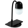 Лампа с колонкой и беспроводной зарядкой lampaTon, черная, арт. 11306.30 фото 3 — Бизнес Презент