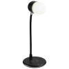 Лампа с колонкой и беспроводной зарядкой lampaTon, черная, арт. 11306.30 фото 5 — Бизнес Презент