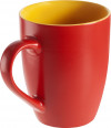 Кружка Bright Tulip, матовая, красная с желтым, арт. 10735.58 фото 2 — Бизнес Презент