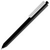 Ручка шариковая Pigra P03 Mat, черная с белым, арт. 11583.36 фото 1 — Бизнес Презент