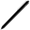 Ручка шариковая Pigra P03 Mat, черная с белым, арт. 11583.36 фото 3 — Бизнес Презент