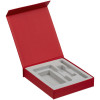 Коробка Latern для аккумулятора 5000 мАч, флешки и ручки, красная, арт. 11607.50 фото 1 — Бизнес Презент