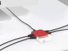 USB хаб Mini iLO Hub, красный, арт. 965138 фото 2 — Бизнес Презент