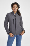 Куртка женская на молнии Roxy 340, серый меланж, арт. 4368.111 фото 5 — Бизнес Презент