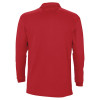 Рубашка поло мужская с длинным рукавом Winter II 210 красная, арт. 11353145S фото 2 — Бизнес Презент