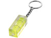 Брелок Leveler с уровнем, прозрачный желтый/серебристый, арт. 11801300 фото 1 — Бизнес Презент