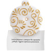 Печенье с предсказанием «Елочный шар», белое, арт. 15834.05 фото 2 — Бизнес Презент