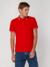 Рубашка поло Virma Stripes, красная, арт. 1253.501 фото 8 — Бизнес Презент