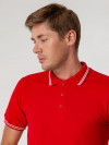 Рубашка поло Virma Stripes, красная, арт. 1253.501 фото 10 — Бизнес Презент