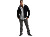 Куртка софтшел Match мужская, черный/серый, арт. 3330699M фото 2 — Бизнес Презент