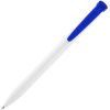 Ручка шариковая Favorite, белая с синим, арт. 25900.64 фото 3 — Бизнес Презент