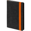 Ежедневник Velours, недатированный, черный с оранжевым, арт. 13886.32 фото 1 — Бизнес Презент
