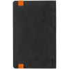 Ежедневник Velours, недатированный, черный с оранжевым, арт. 13886.32 фото 3 — Бизнес Презент
