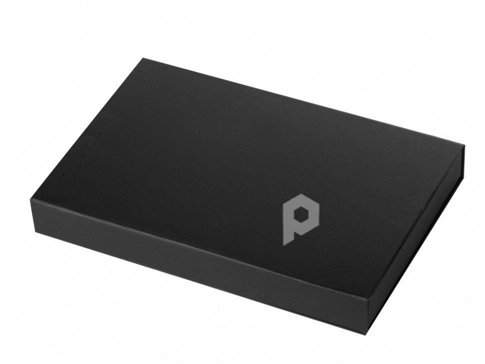 Коробка с магнитным клапаном  , черный, арт. K-148 фото 1 — Бизнес Презент