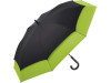 Зонт 7709 AC golf umbrella FARE®-Stretch 360  black-lime, арт. 100119 фото 1 — Бизнес Презент