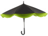 Зонт 7709 AC golf umbrella FARE®-Stretch 360  black-lime, арт. 100119 фото 3 — Бизнес Презент