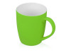 Кружка с покрытием soft-touch C1, зеленое яблоко, арт. 871603 фото 1 — Бизнес Презент