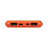 Aккумулятор Uniscend All Day Type-C 10000 мAч, оранжевый, арт. 23419.20 фото 4 — Бизнес Презент