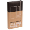 Aккумулятор Uniscend All Day Type-C 10000 мAч, оранжевый, арт. 23419.20 фото 7 — Бизнес Презент