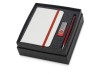 Подарочный набор Reporter Plus с флешкой, ручкой и блокнотом А6, красный, арт. 700317.01 фото 1 — Бизнес Презент