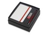 Подарочный набор Reporter Plus с флешкой, ручкой и блокнотом А6, красный, арт. 700317.01 фото 2 — Бизнес Презент