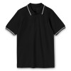 Рубашка поло Virma Stripes, черная, арт. 1253.301 фото 1 — Бизнес Презент