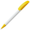 Ручка шариковая Prodir DS3 TPP Special, белая с желтым, арт. 1912.68 фото 1 — Бизнес Презент