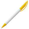 Ручка шариковая Prodir DS3 TPP Special, белая с желтым, арт. 1912.68 фото 3 — Бизнес Презент