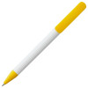 Ручка шариковая Prodir DS3 TPP Special, белая с желтым, арт. 1912.68 фото 4 — Бизнес Презент