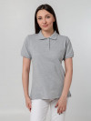 Рубашка поло женская Virma Stretch Lady, серый меланж, арт. 11144.111 фото 4 — Бизнес Презент